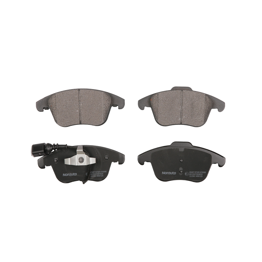 4 Plaquettes De Frein Norauto Np4057