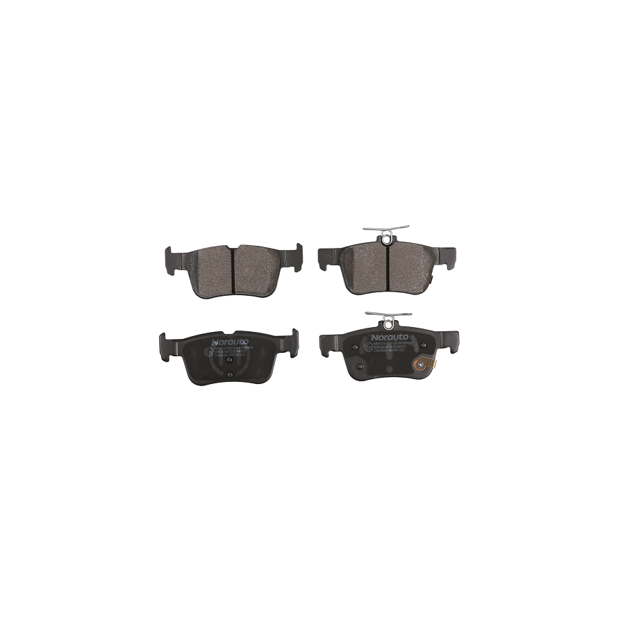 4 Plaquettes De Frein Norauto Np5174