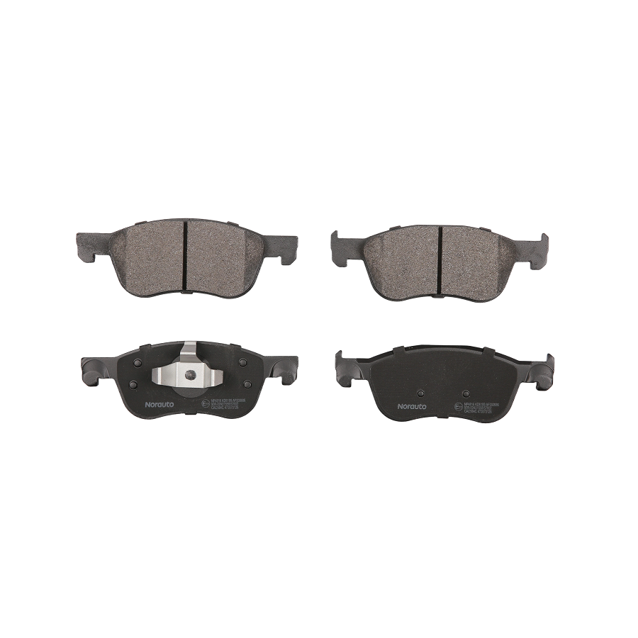 4 Plaquettes De Frein Norauto Np4816