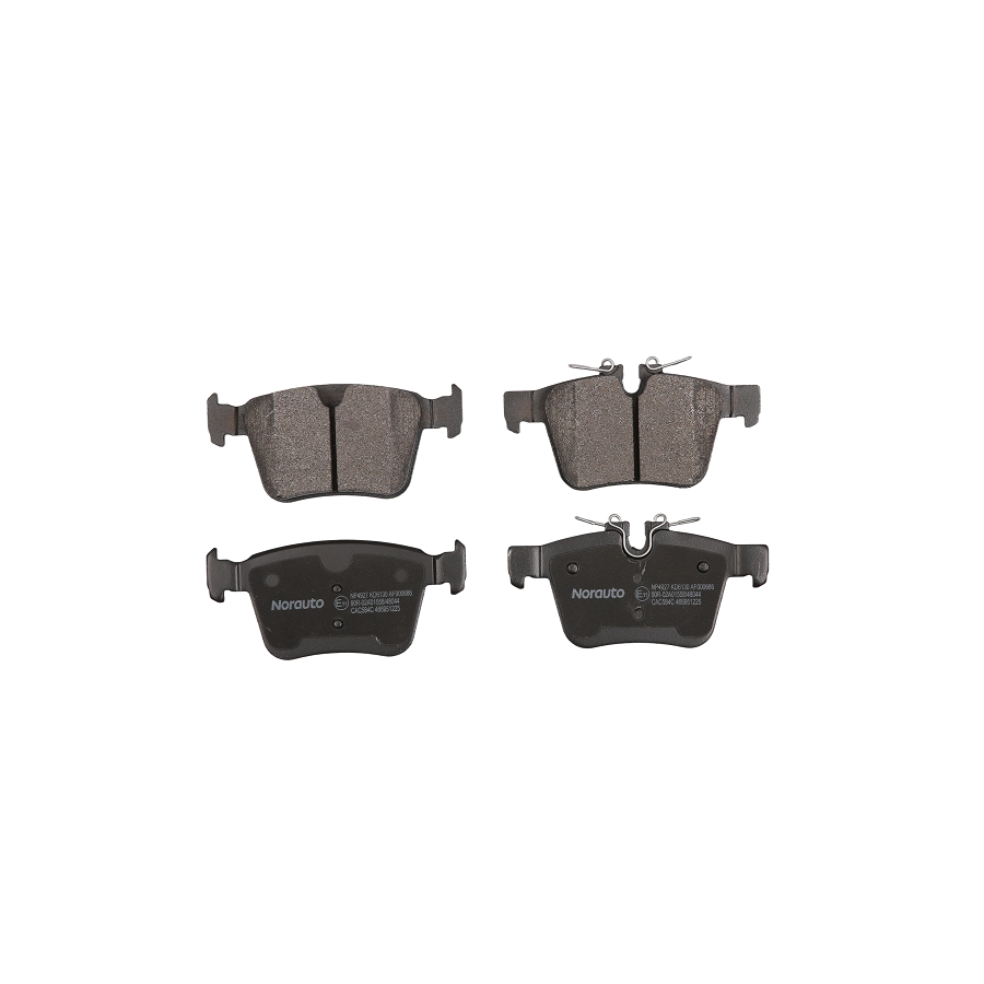 4 Plaquettes De Frein Norauto Np4927