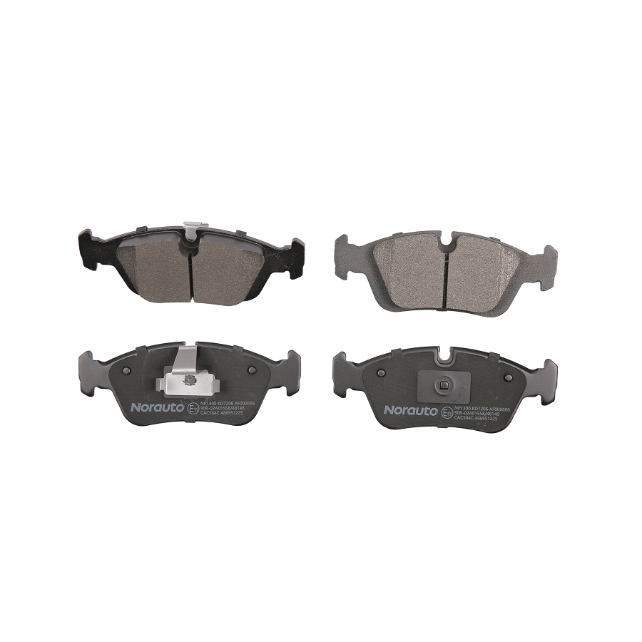 4 Plaquettes De Frein Norauto Np1300