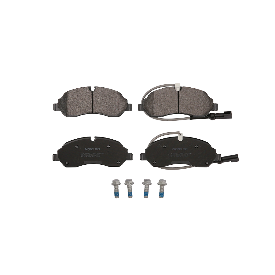 4 Plaquettes De Frein Norauto Np4661