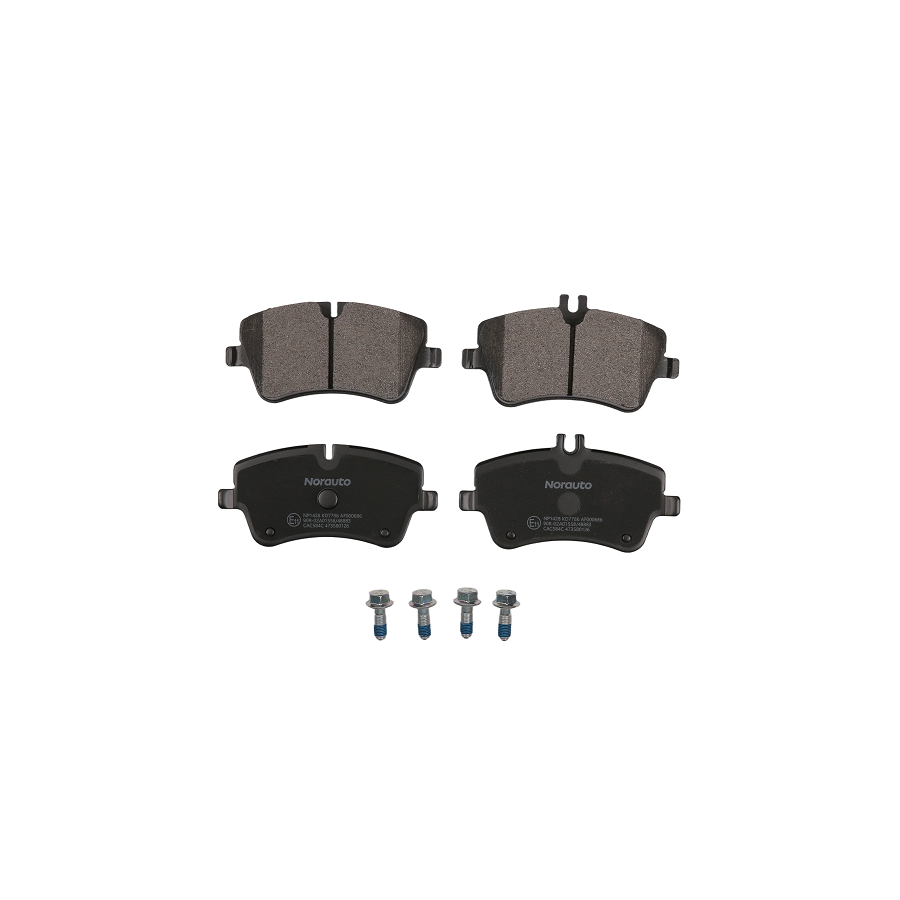 4 Plaquettes De Frein Norauto Np1428