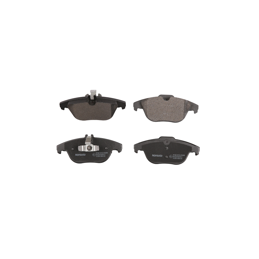 4 Plaquettes De Frein Norauto Np1980