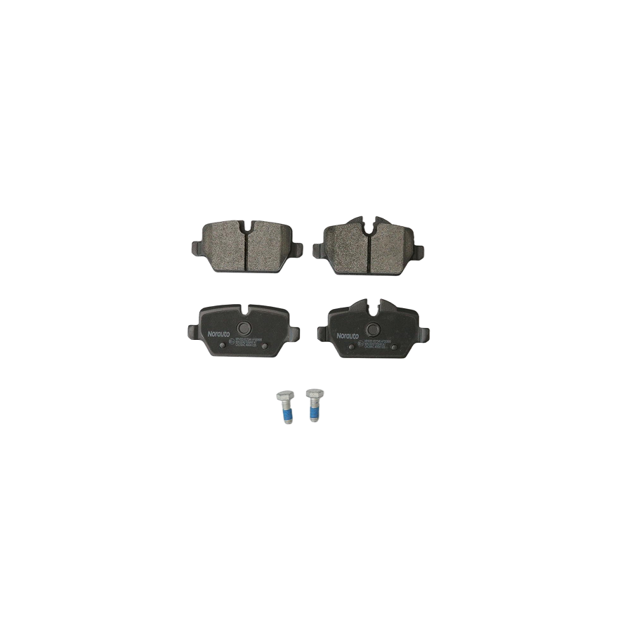 4 Plaquettes De Frein Norauto Np4383