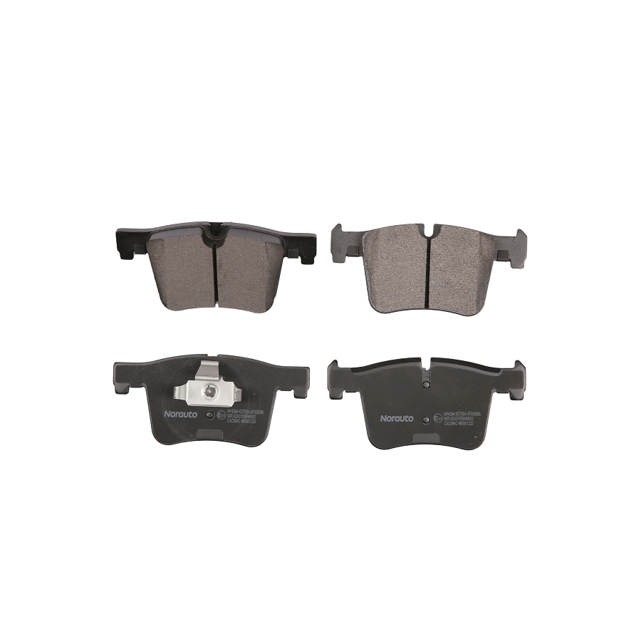 4 Plaquettes De Frein Norauto Np4394