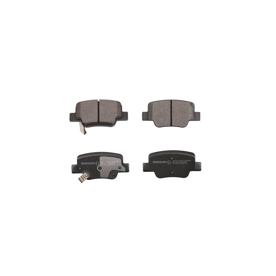 4 Plaquettes De Frein Norauto Np4275
