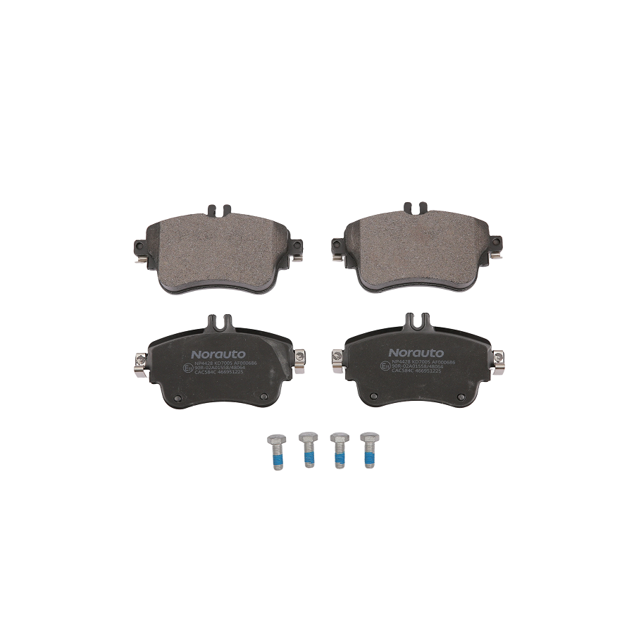 4 Plaquettes De Frein Norauto Np4428