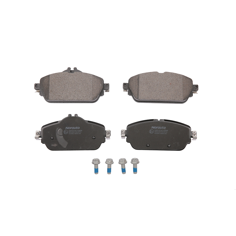 4 Plaquettes De Frein Norauto Np4870