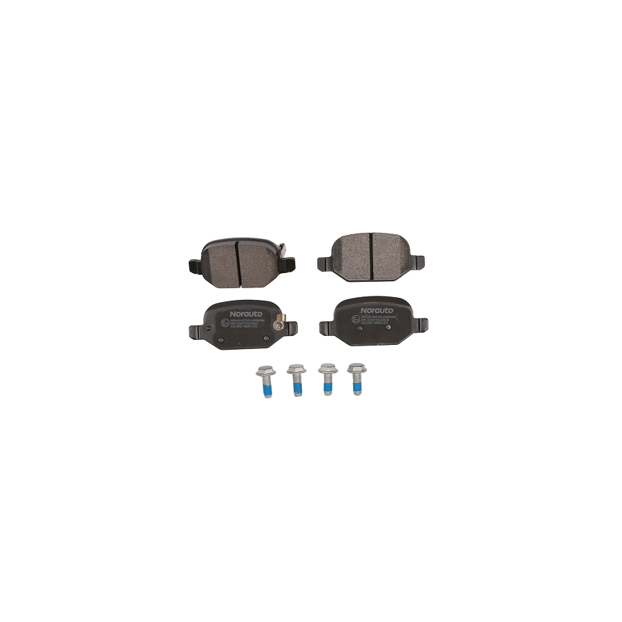 4 Plaquettes De Frein Norauto Np4459