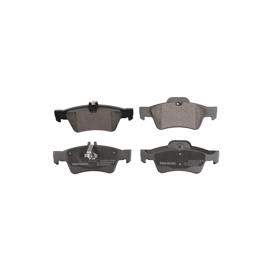 4 Plaquettes De Frein Norauto Np1526