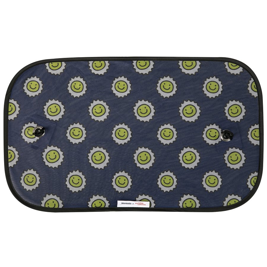 Lot De 2 Pare-soleils Latéraux Ventouse 55x32 Cm - Norauto X Mathilde Cabanas