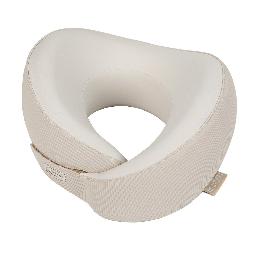 Coussin Tour De Cou Skechers Beige