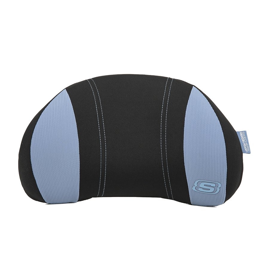 Coussin Appui-tête Voiture Skechers Noir Et Bleu
