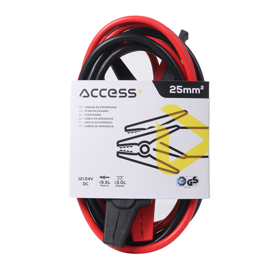 Câbles De Démarrage Access+ 25 Mm² - 3,5 M