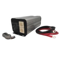 Convertisseur de tension 24/220 V 600 W avec prise USB 2 A + câbles  batterie HTC TECHNIC - Norauto