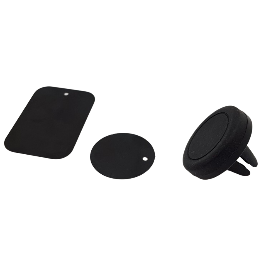 Baseus Magnet Iron Suit 2X Plaques métalliques magnétiques pour Support de téléphone Portable Smartphone Car Mount Silver (ACDR-A0S) Multicolore