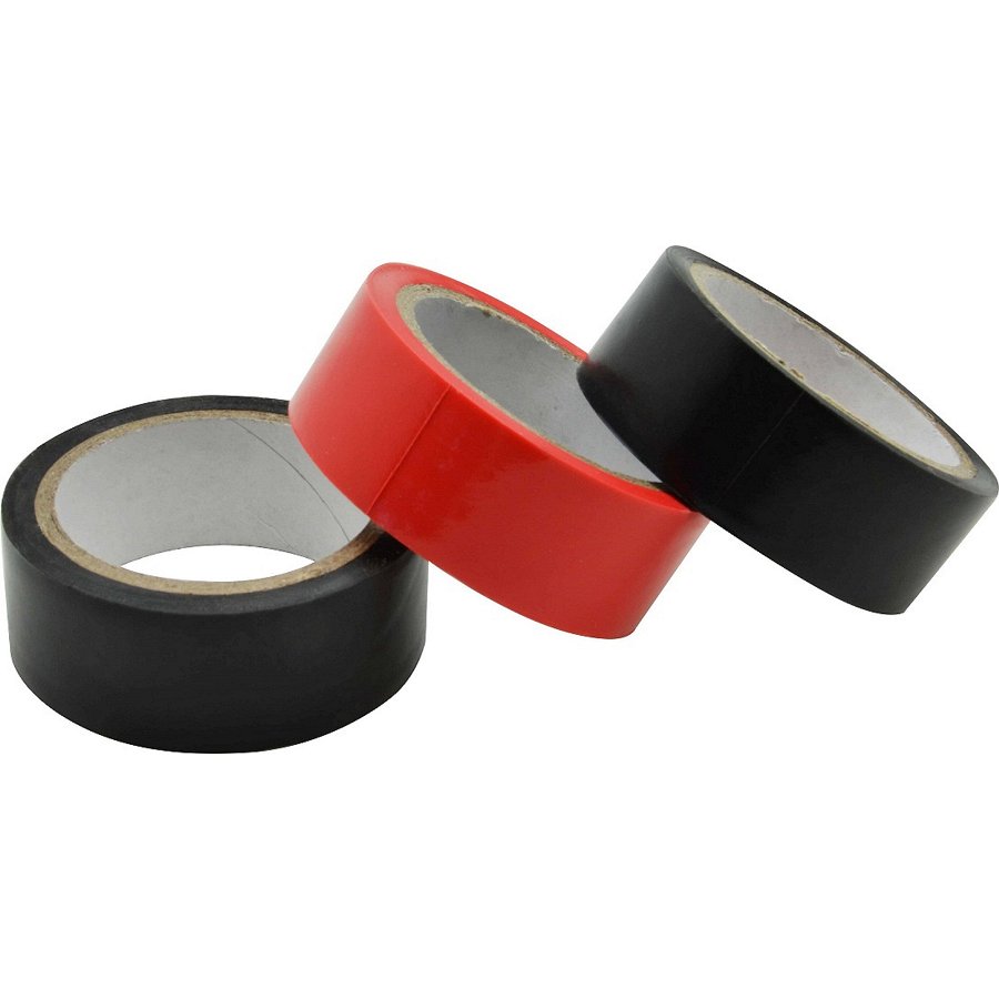 3 Rubans Adhésifs Isolants 18mm X 5 Mètres