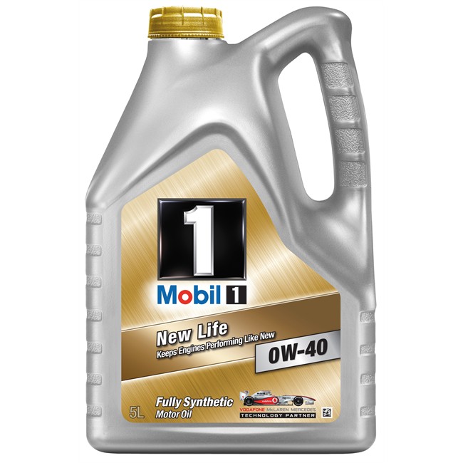  Huile  moteur MOBIL  1  New LIFE 0W40 essence 5 L Norauto fr