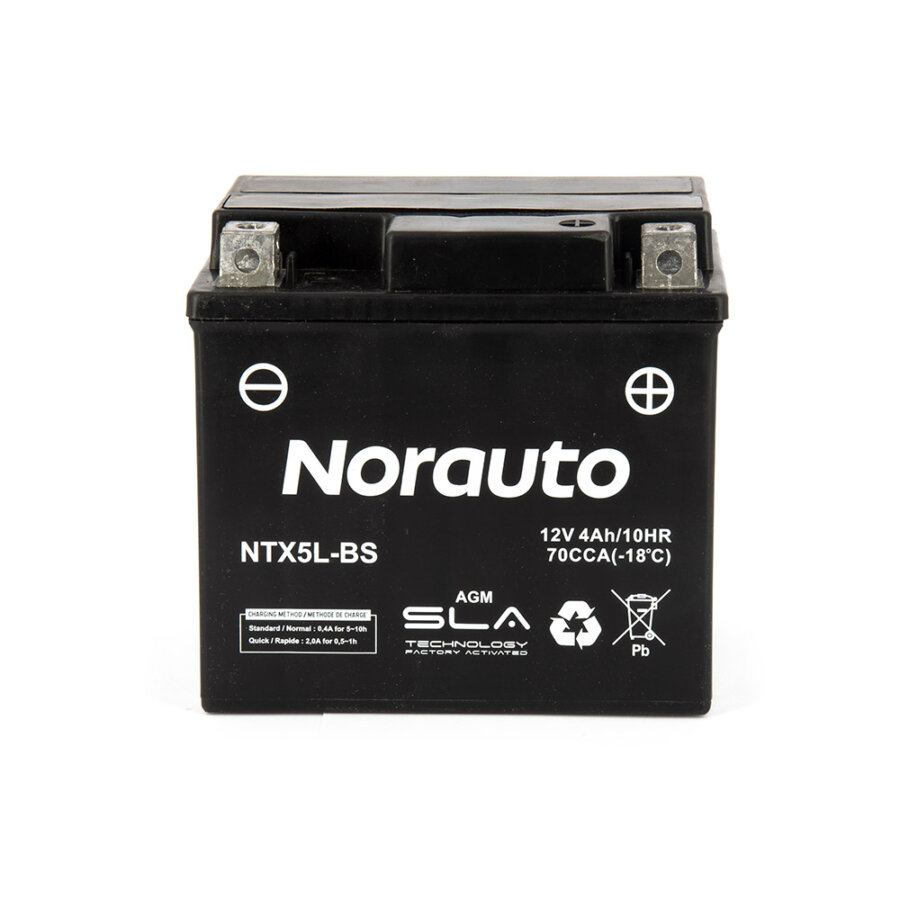 Batterie Moto / Scooter Norauto Ntx5l-bs Sla Agm