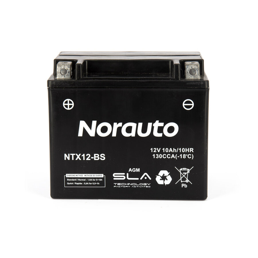 Batterie Moto / Scooter Norauto Ntx12-bs Sla Agm