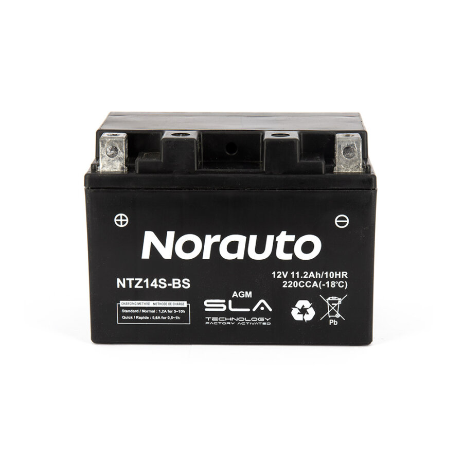 Batterie Moto / Scooter Norauto Ntz14s-bs Sla Agm