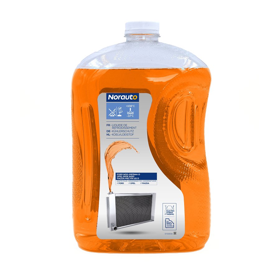 Liquide de refroidissement NORAUTO -37°C FORD 5 L, liquide de refroidissement voiture 2026