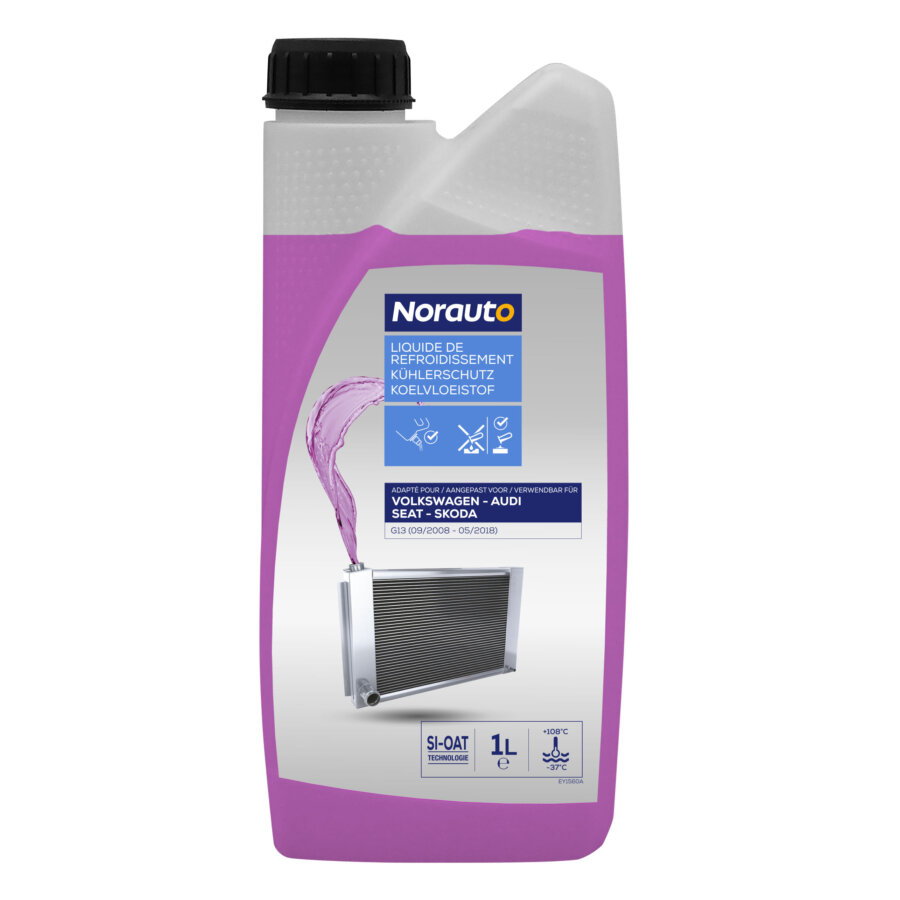 Liquide De Refroidissement Norauto -37°c G13 1 L
