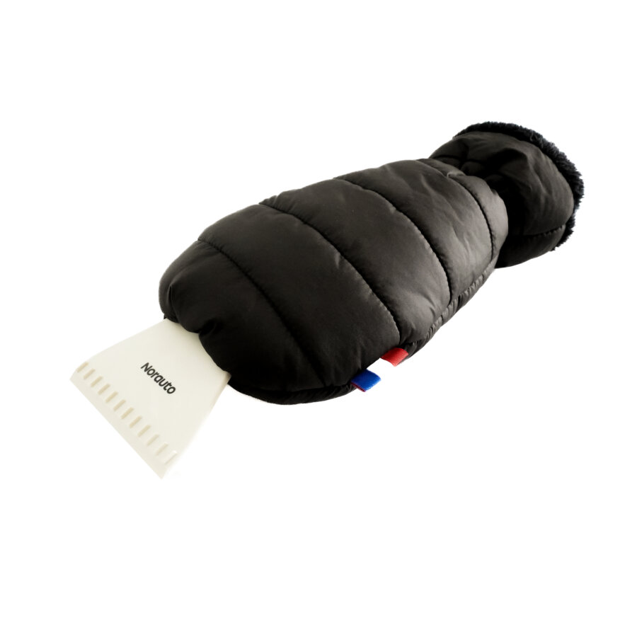Moufle Noire Norauto Avec Gratte Givre