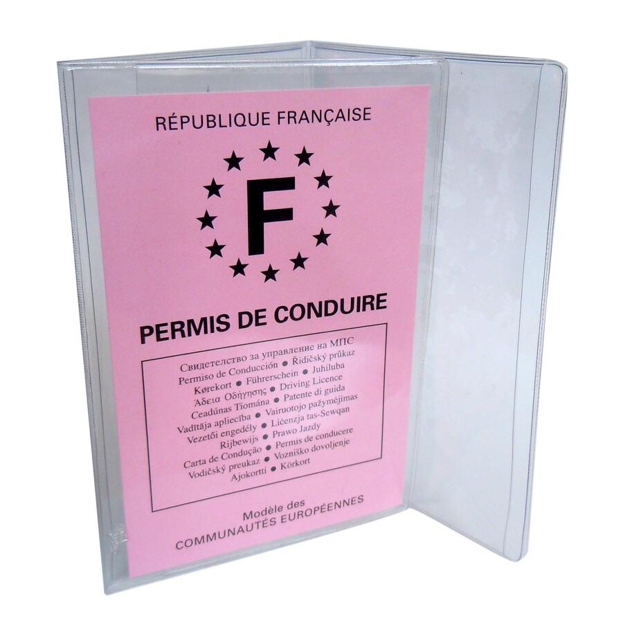 Etui Cristal Permis De Conduire Colorpop