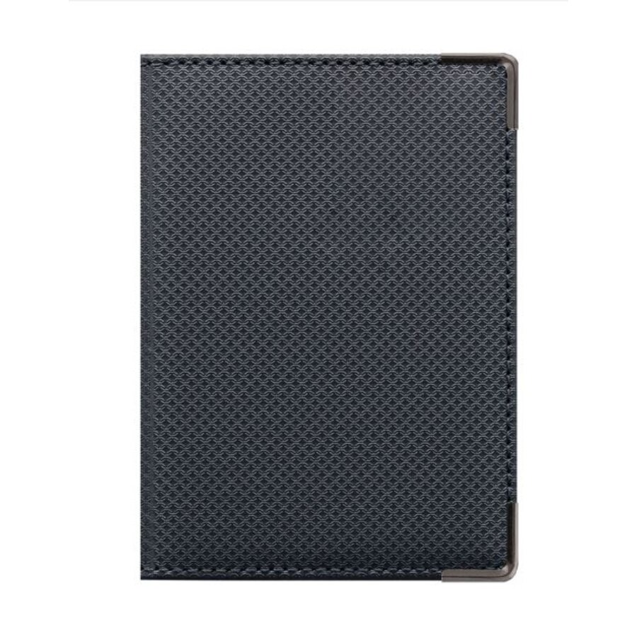 Portefeuille Extra-plat Blinde Silver Gris Foncé