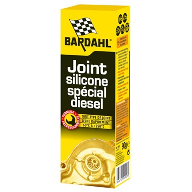 Joint Silicone Multi-usages Or Spécial Diesel Bardahl 90 G
