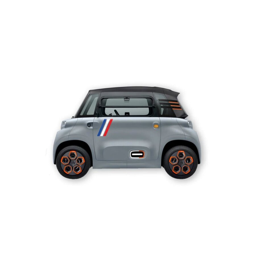 Kit Autocollants Déco Ami "france" (2 Côtés) Pour Voiture Sans Permis Abs