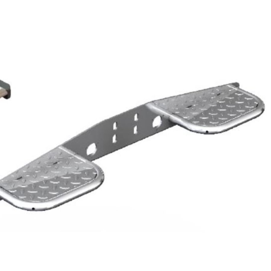 Marchepied Antidérapant Pour Remorque Bateau/Camping-car - Support Acier 9,5x5" - Capacité 300 Lbs