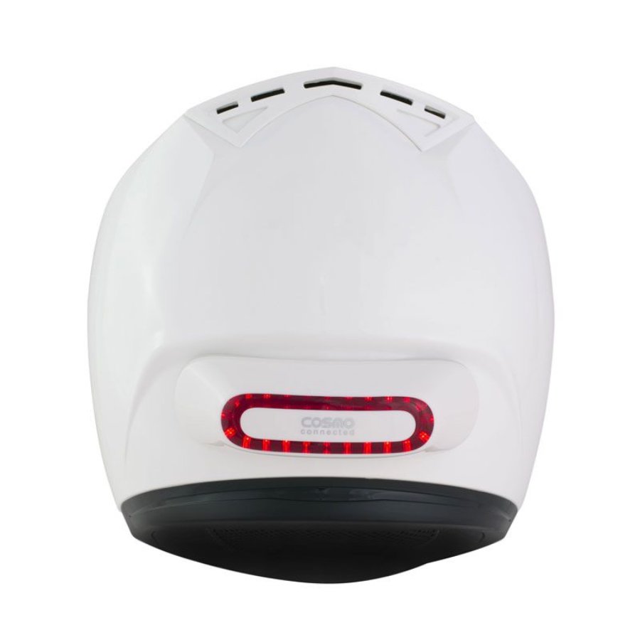 Feu De Freinage Moto Amovible Cosmo Connected Blanc Brillant