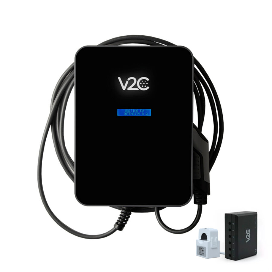 V2C Trydan 22 kW Triphasée, borne de recharge voiture électrique 2026
