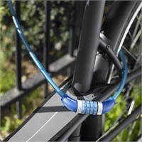 Câble antivol articulé MASTERLOCK 100 cm pour vélo - Norauto