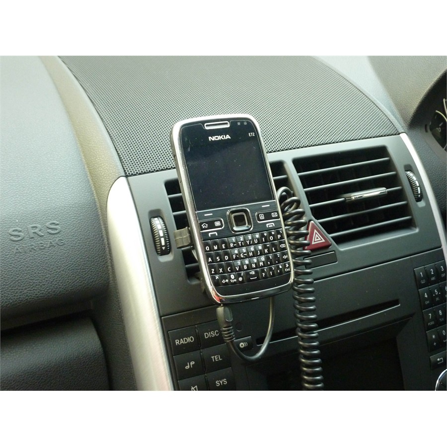 Support smartphone grille ventilation