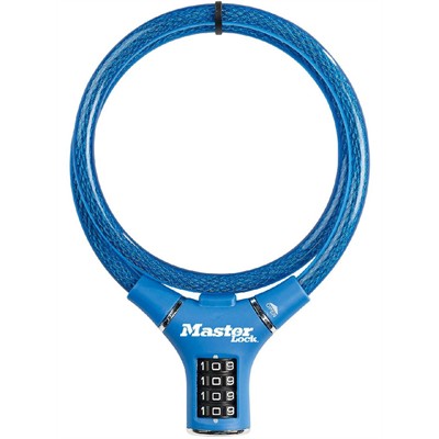 Câble antivol articulé MASTERLOCK 100 cm pour vélo - Norauto