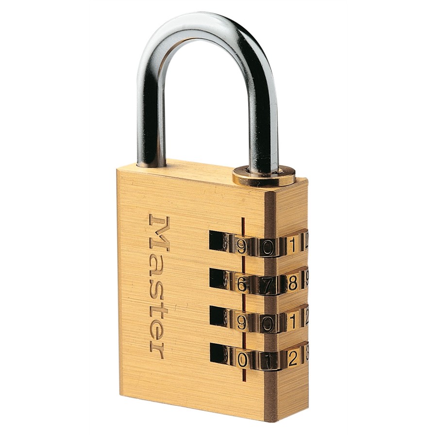 Cadenas À Combinaison Laiton 40 Mm Masterlock 604eurd