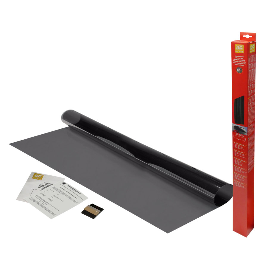 Rouleau Film Solaire Undercover 300x76cm Noir Fumé
