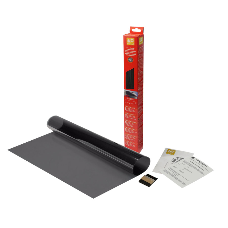 Rouleau Film Solaire Undercover 300x50cm Noir Fumé