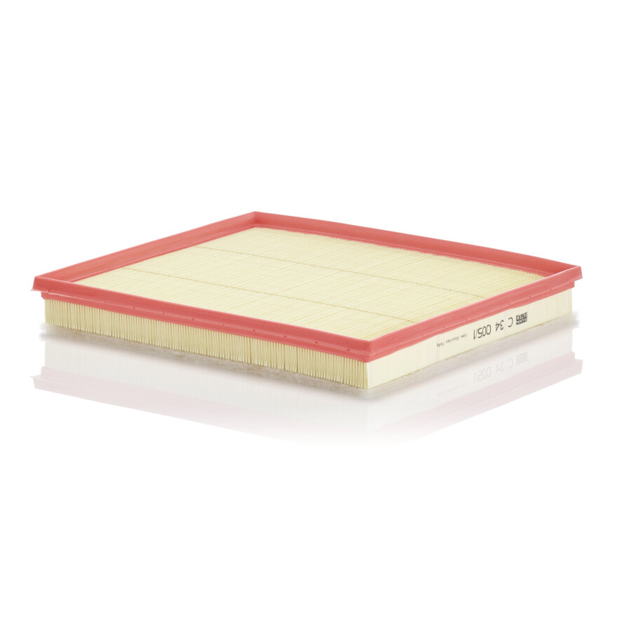 MANN-FILTER C 24 051/1 Filtre à Air – Dimensions 242x244x52 Mm, Qualité Origine, Pour Voiture Et Utilitaire