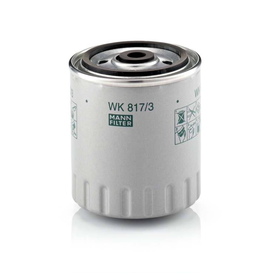 Filtre À Carburant Mann-filter Wk817/3x