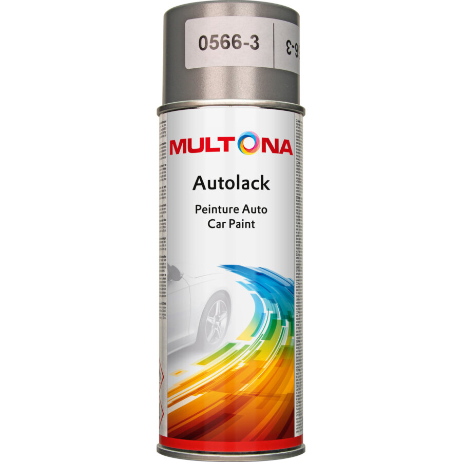 Bombe De Peinture Argent Brillant Multona 400 Ml 601209