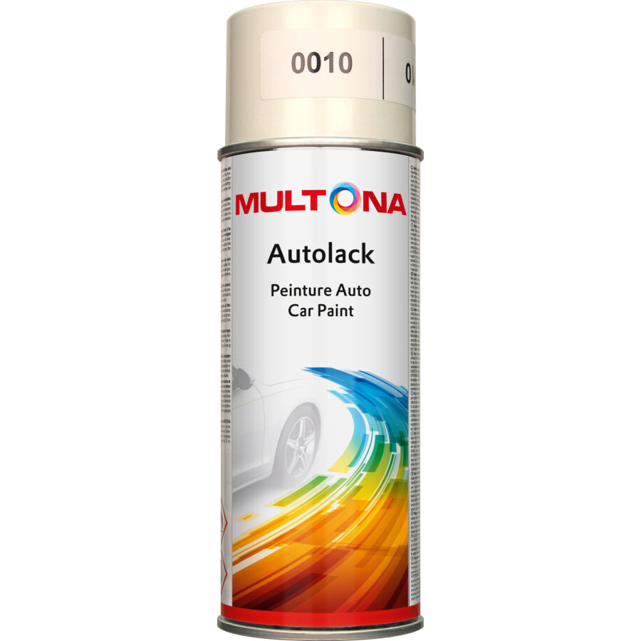 Bombe De Peinture Blanc Brillant Multona 400 Ml 600010