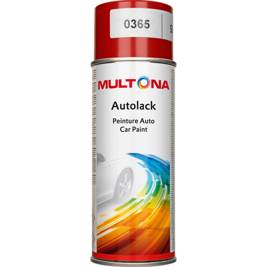 Bombe De Peinture Rouge Brillant Multona 400 Ml 600365