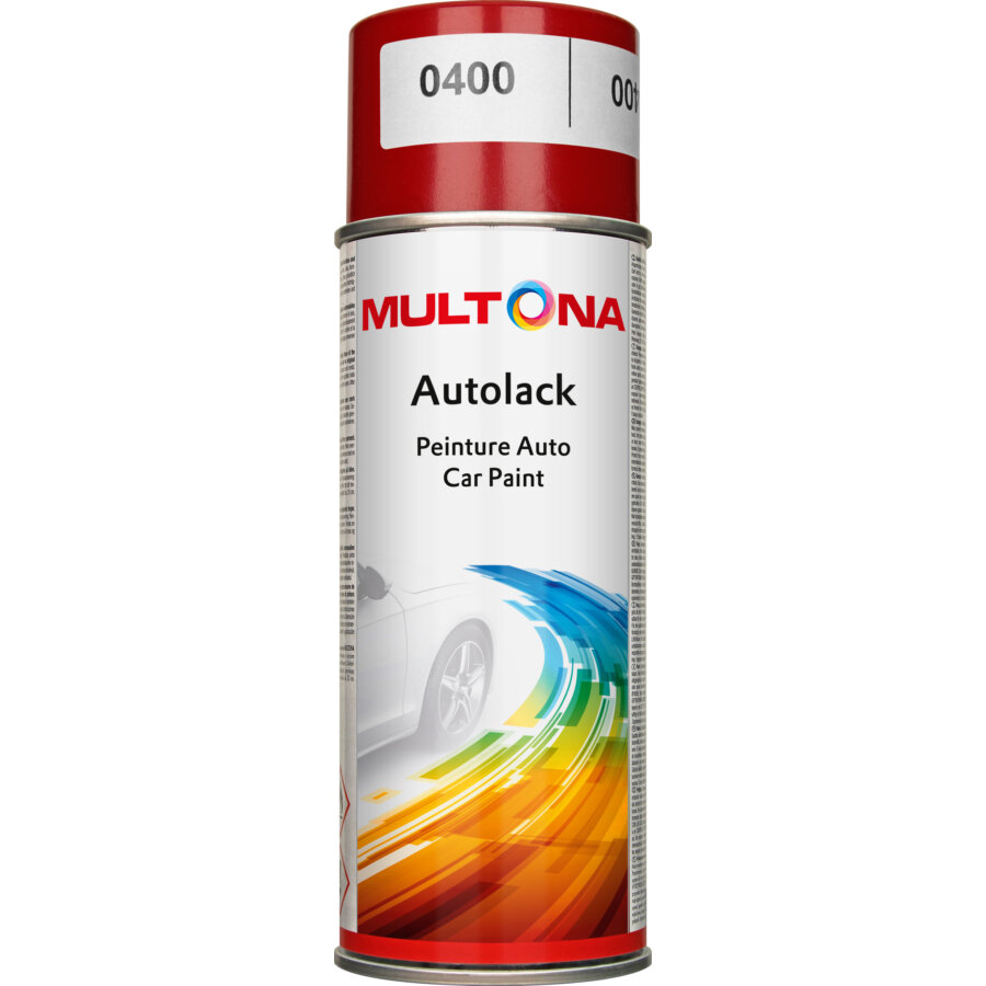 Bombe De Peinture Rouge Brillant Multona 400 Ml 600400