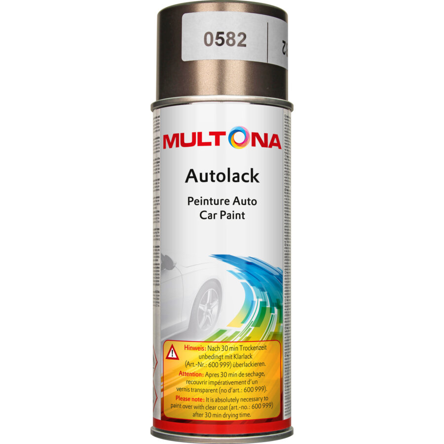 Bombe De Peinture Brun Brillant Multona 400 Ml 600582
