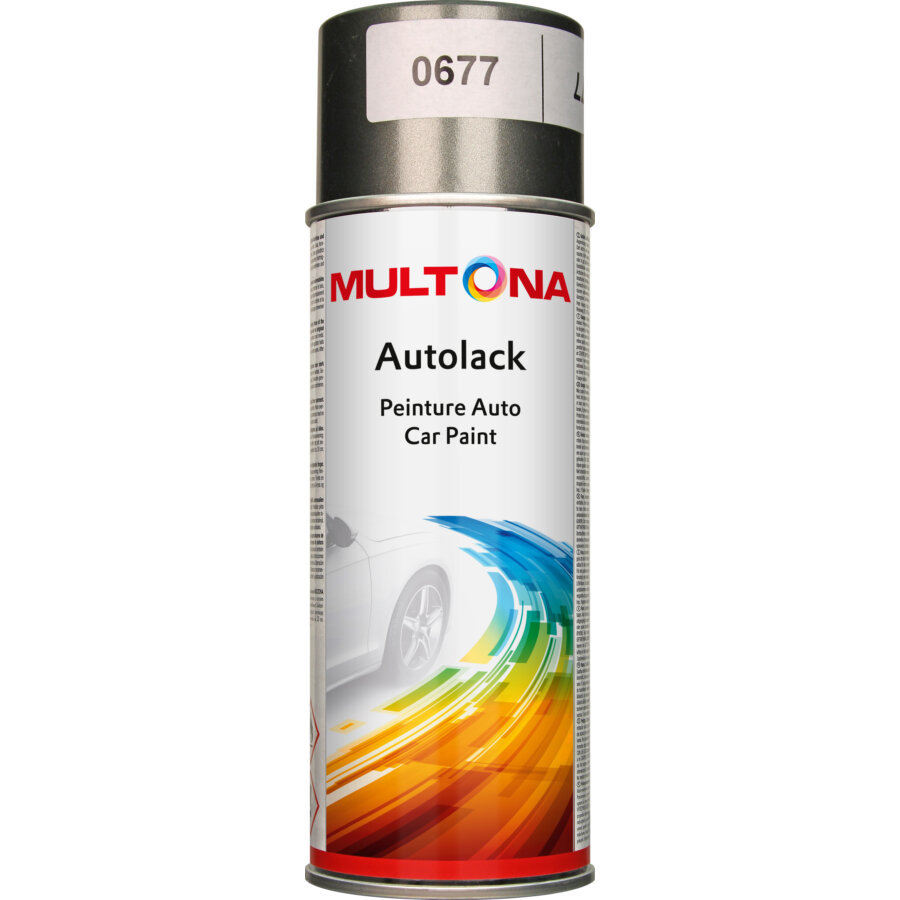 Bombe De Peinture Gris Brillant Multona 400 Ml 600677